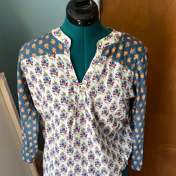 Maeve by anthropology floral blouse - Picture 1 of 4
